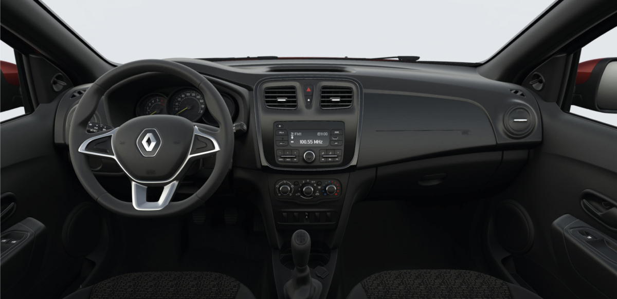 Renault SANDERO ZEN A/C M/T - interior